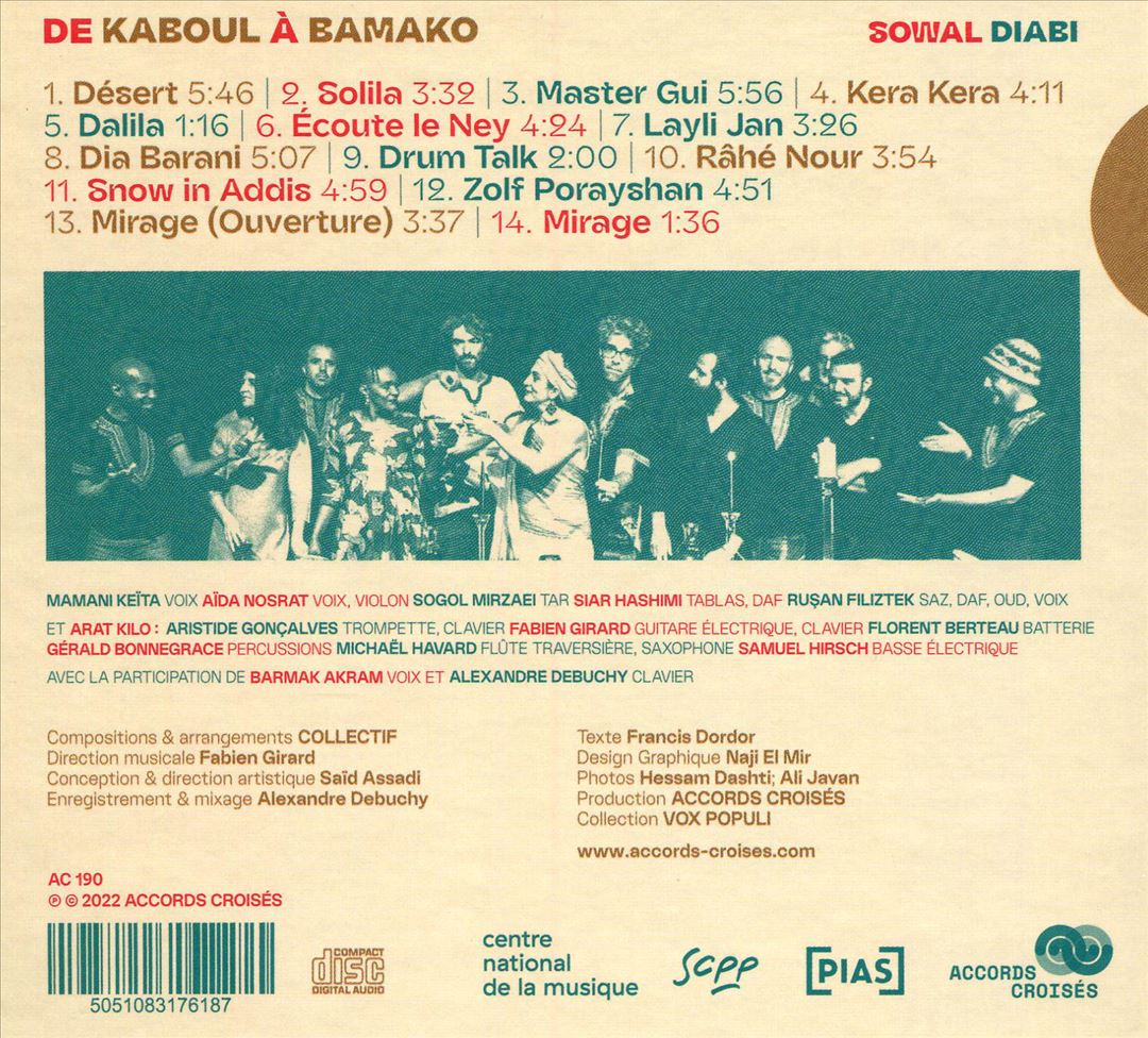 De Kaboul a Bamako [From Kabul to Bamako] cover art