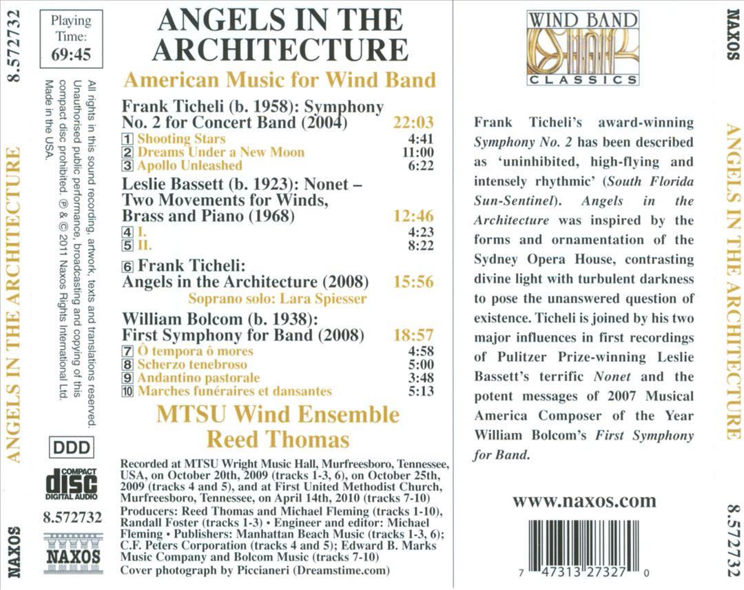 Angels in the Architecture cover art