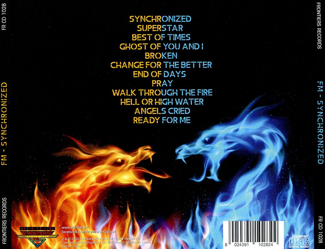 Synchronized cover art