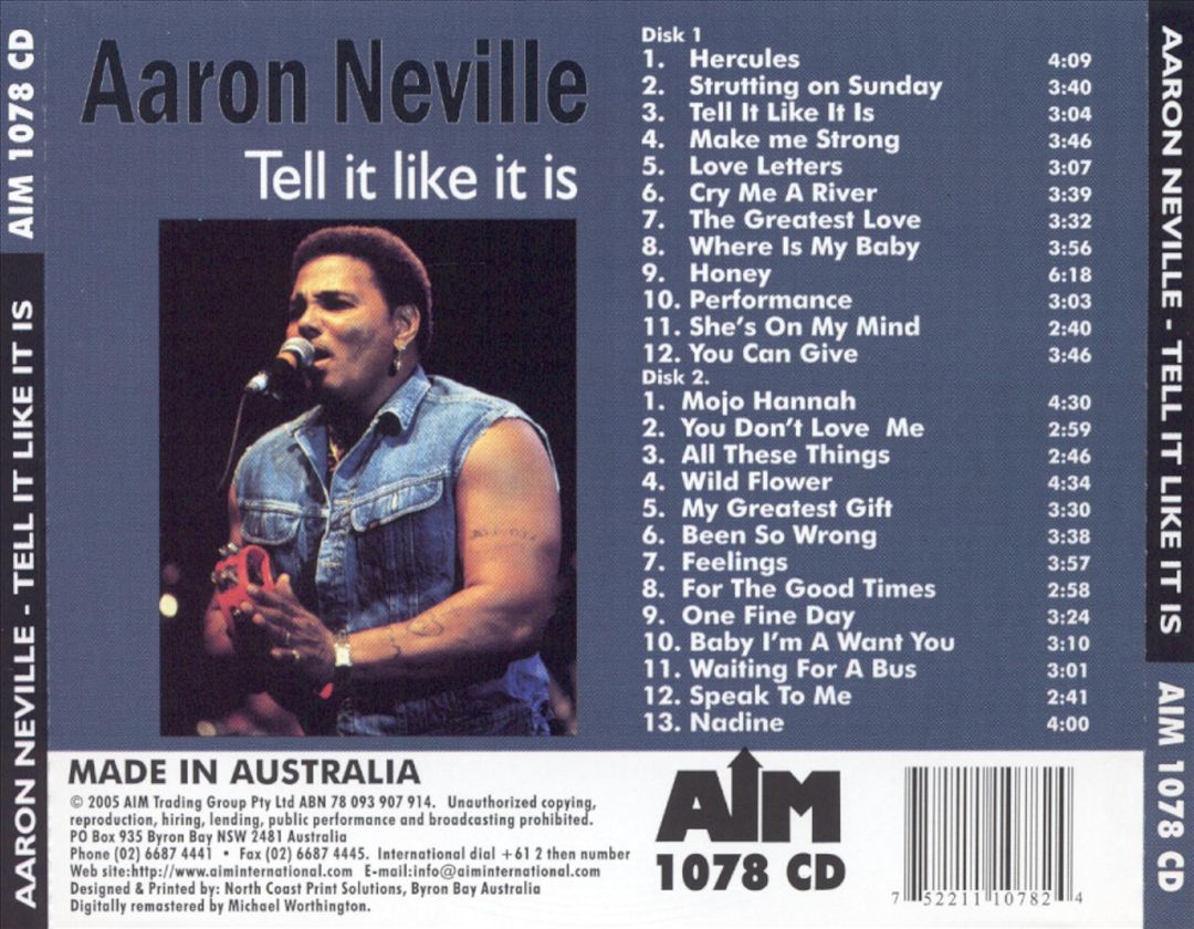 Tell It Like It Is [Aim] cover art