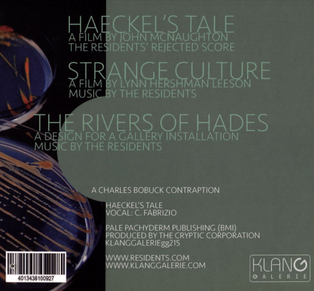 Strange Culture/The Rivers of Hades/Haeckel's Tale cover art