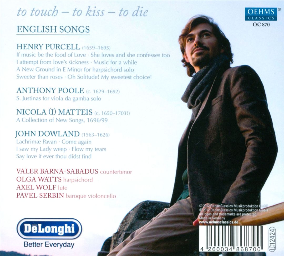 To Touch, to Kiss, to Die cover art