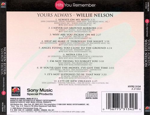 Yours Always cover art