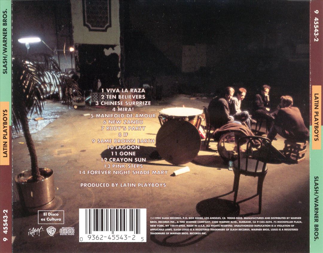 Latin Playboys cover art