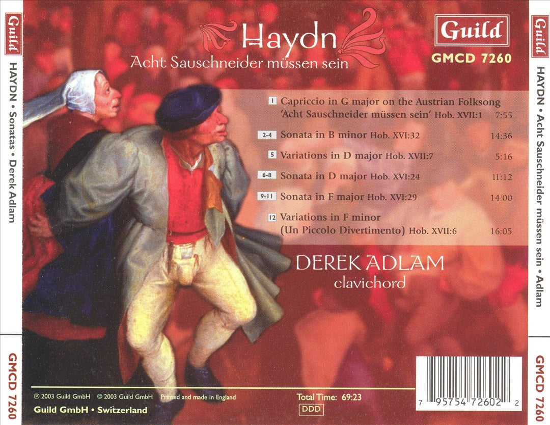 Haydn: Acht Sauscheider müssen sein cover art