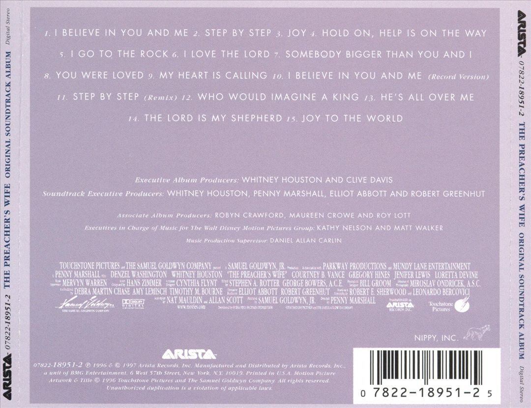 Preacher's Wife [1997] cover art