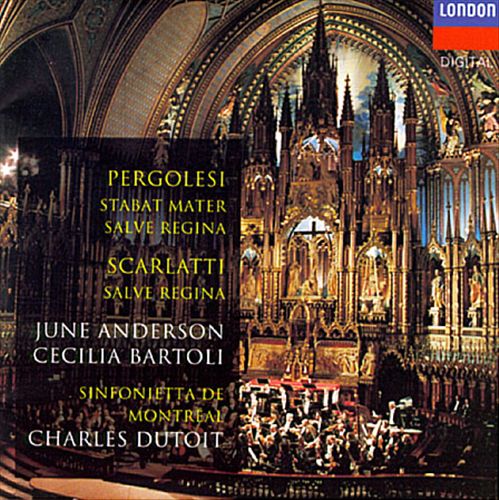 Giovanni Battista Pergolesi: Stabat Mater; Salve Regina; Alessandro Scarlatti: Salve Regina cover art
