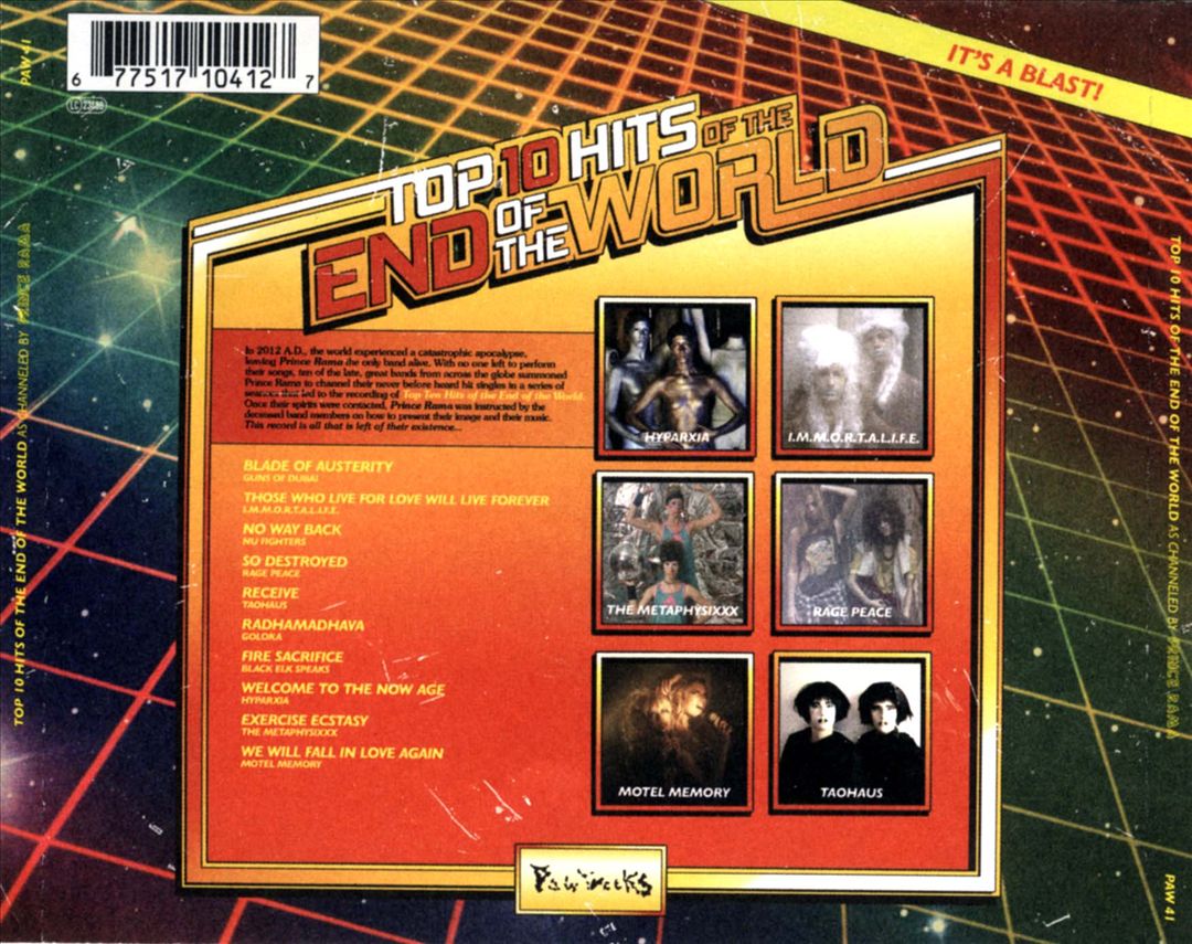 Top Ten Hits of the End of the World cover art