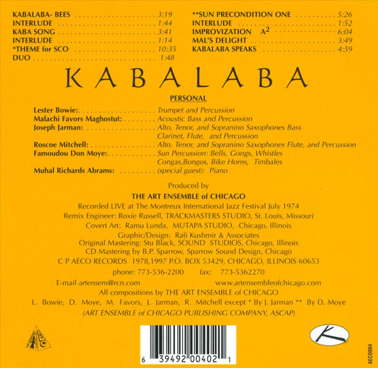 Kabalaba: Live At Montreux Jazz Festival cover art