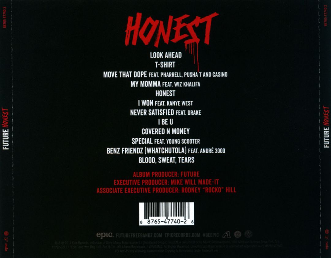 Honest cover art