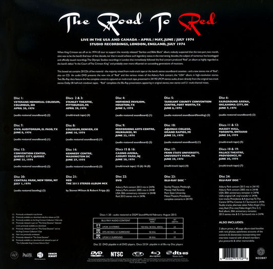 The Road to Red [21CD+DVD+2BR] cover art