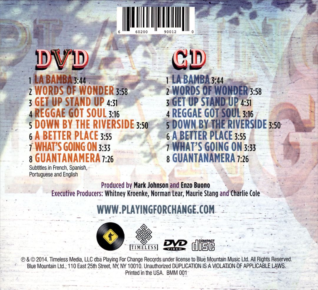 Playing For Change 3: Songs Around The World cover art
