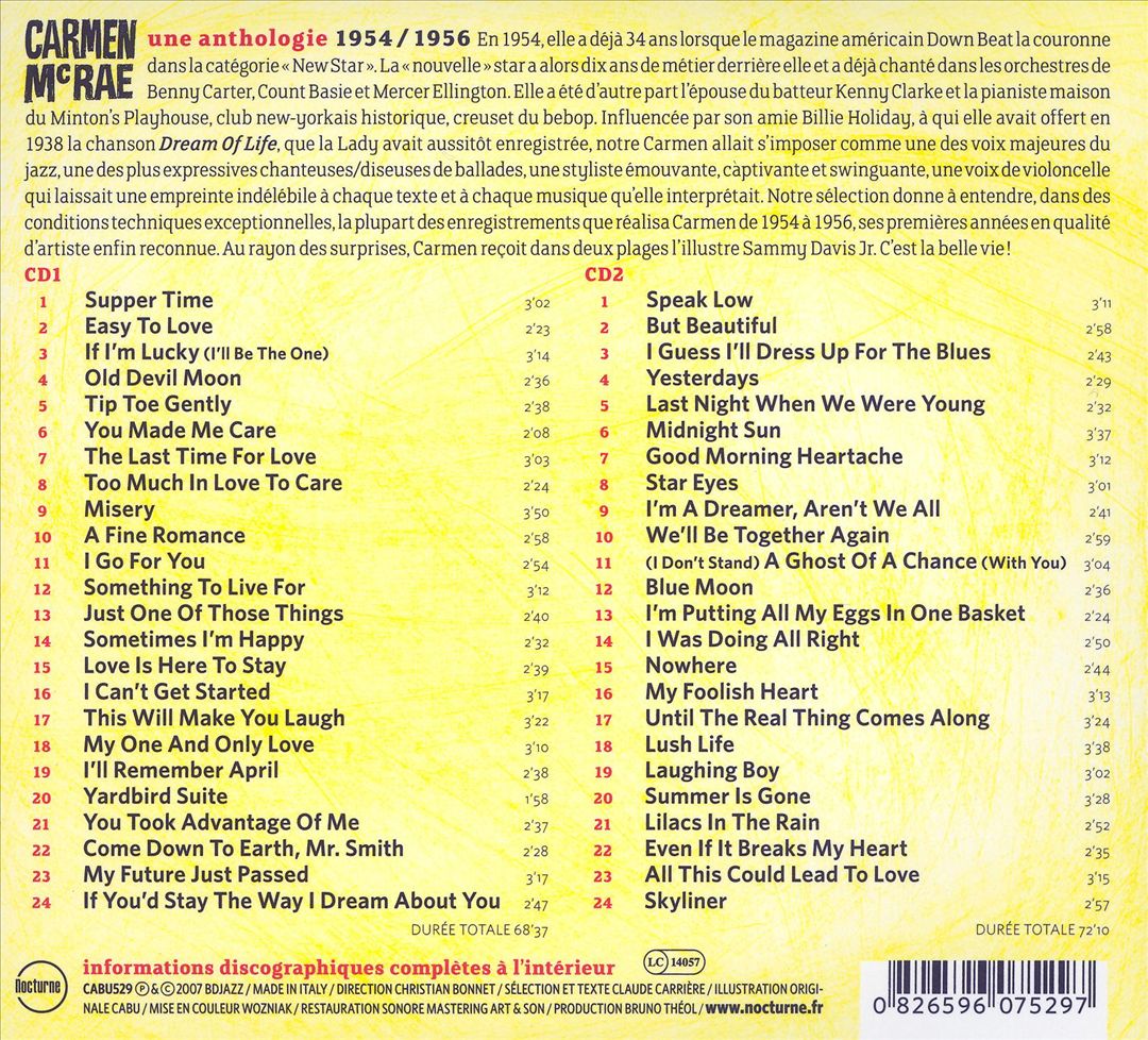 Anthology 1954-1956 cover art