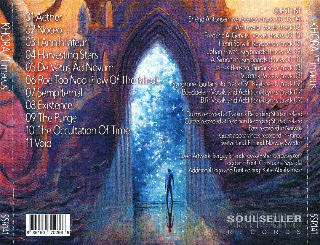 Timaeus cover art