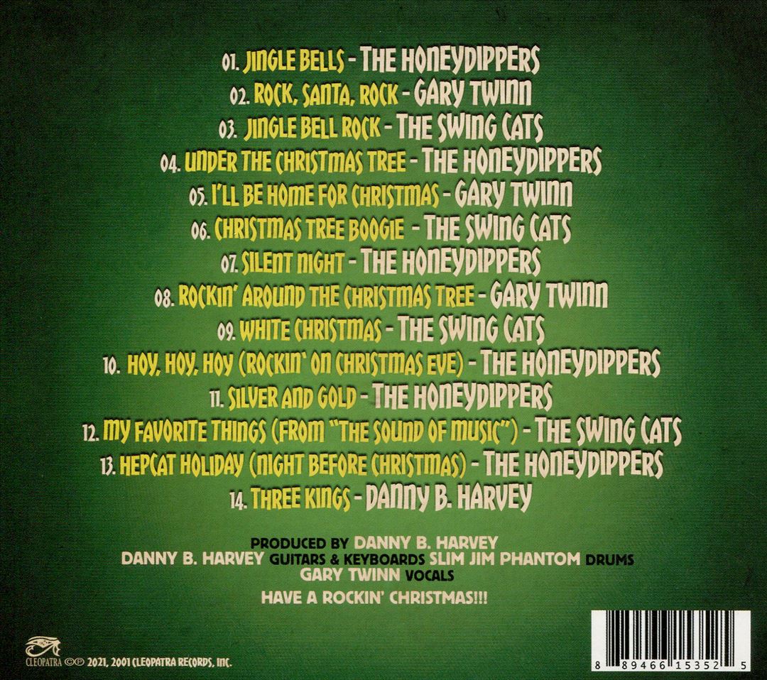 Swing Cats Presents a Rock-A-Billy Christmas cover art