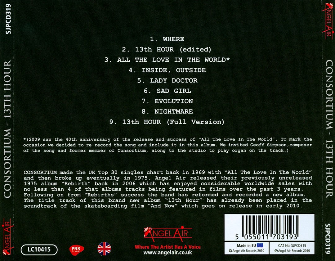 13th Hour cover art