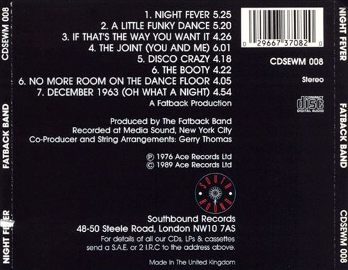 Night Fever cover art