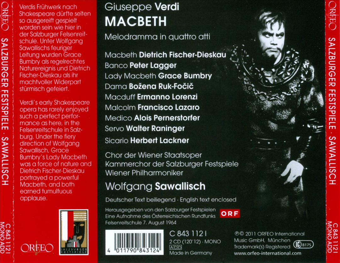 Verdi: Macbeth cover art