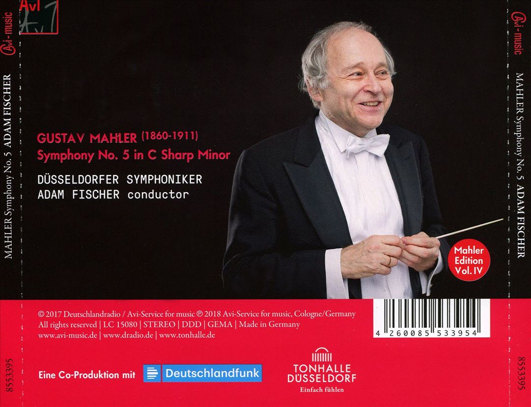 Mahler: Symphony No. 5 cover art