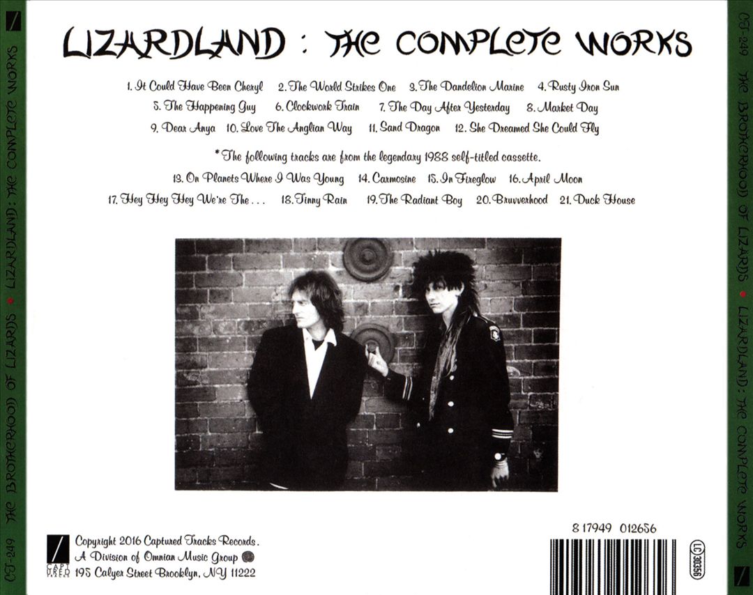 Lizardland [Bonus Tracks] cover art
