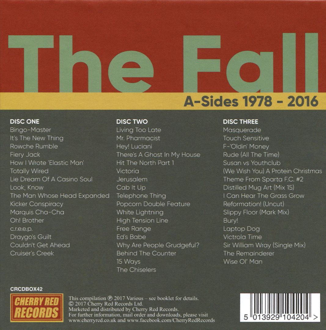 A-Sides 1978-2016 cover art