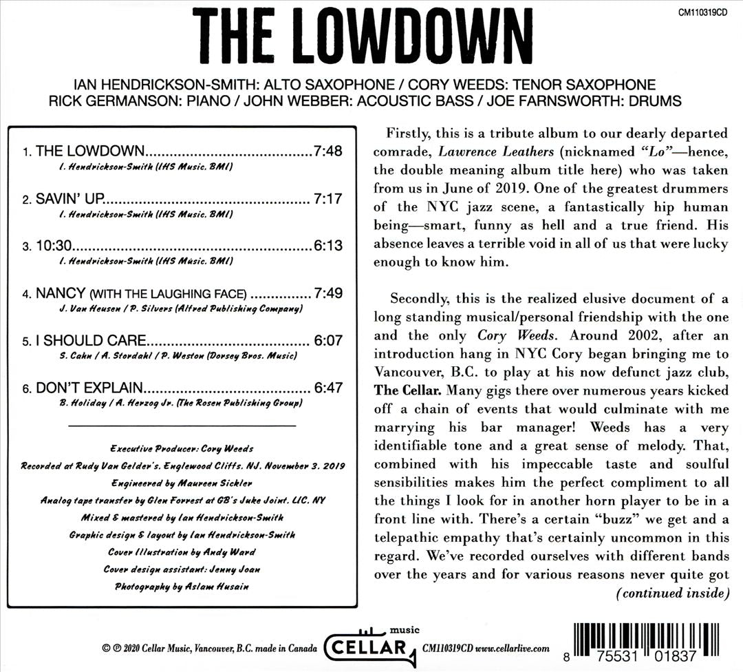 Lowdown cover art