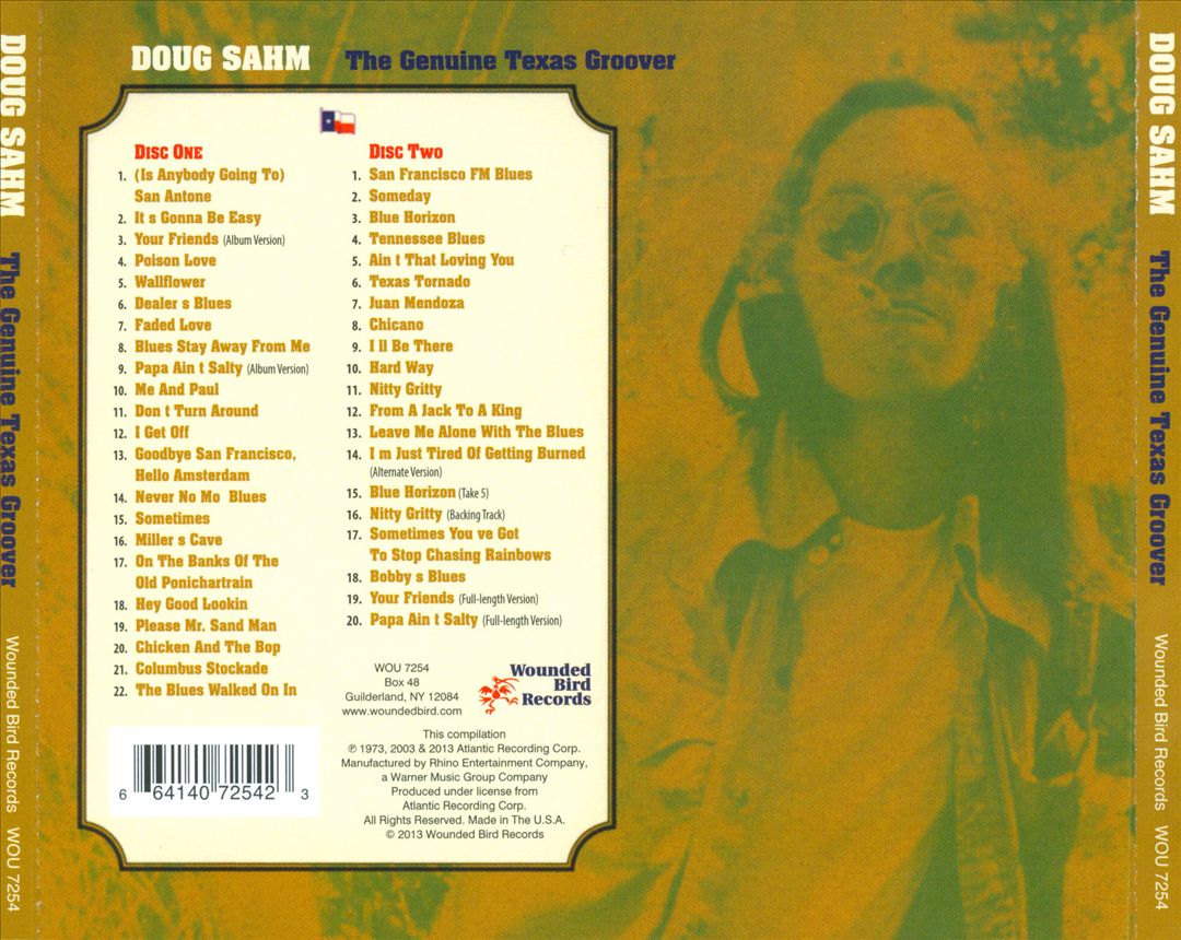 Genuine Texas Groover: Complete Atlantic Recordings cover art
