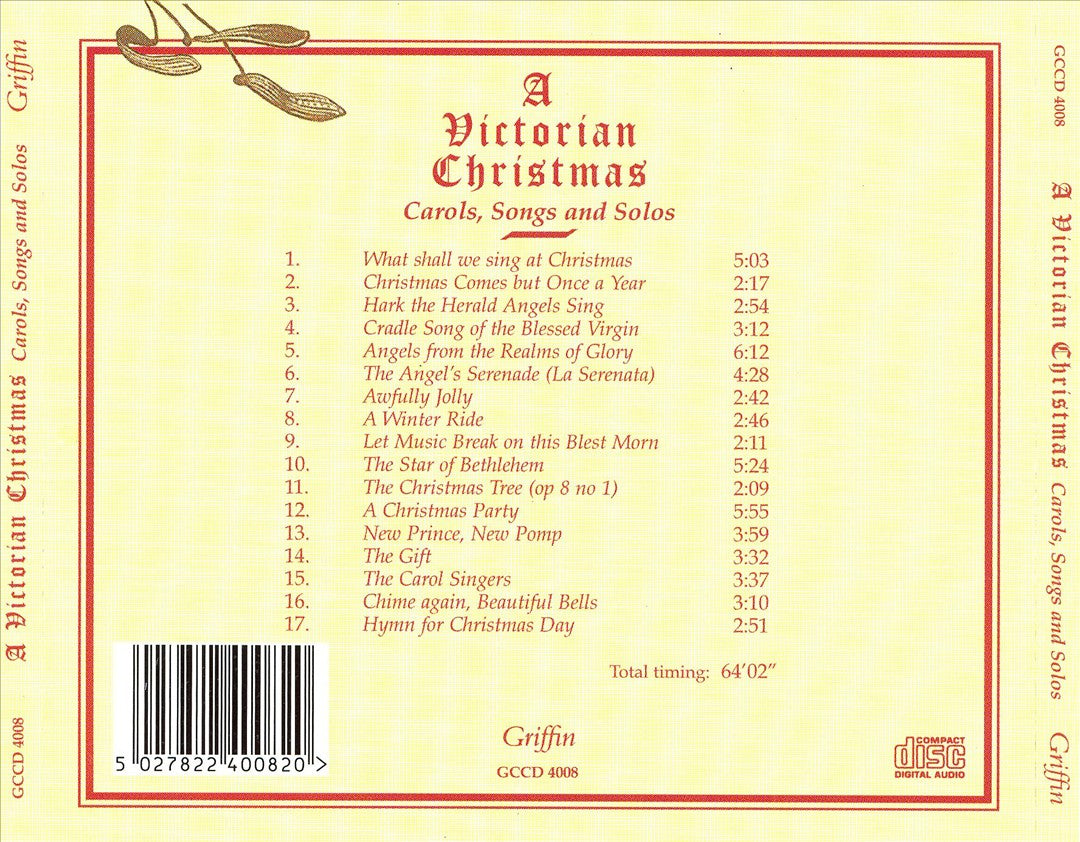 Victorian Christmas cover art