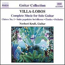Villa-Lobos: Complete Music for Solo Guitar cover art