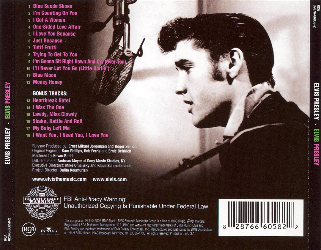 Elvis Presley [1956] cover art
