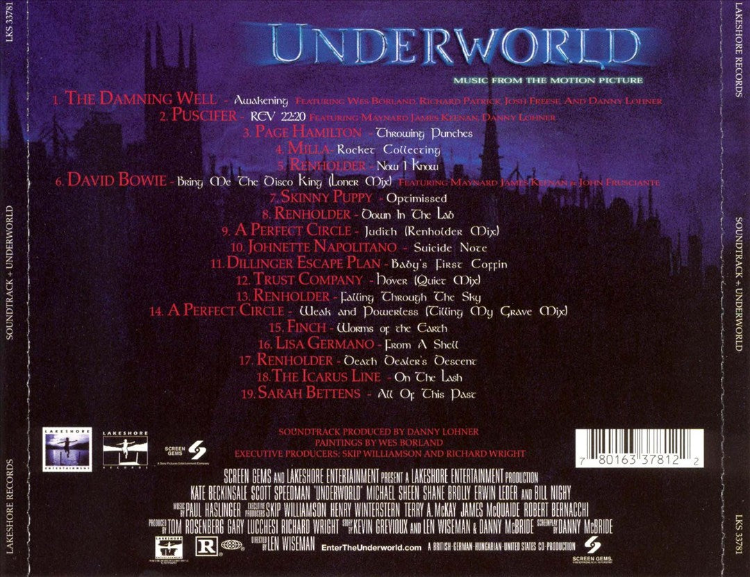 Underworld [Original Soundtrack] cover art