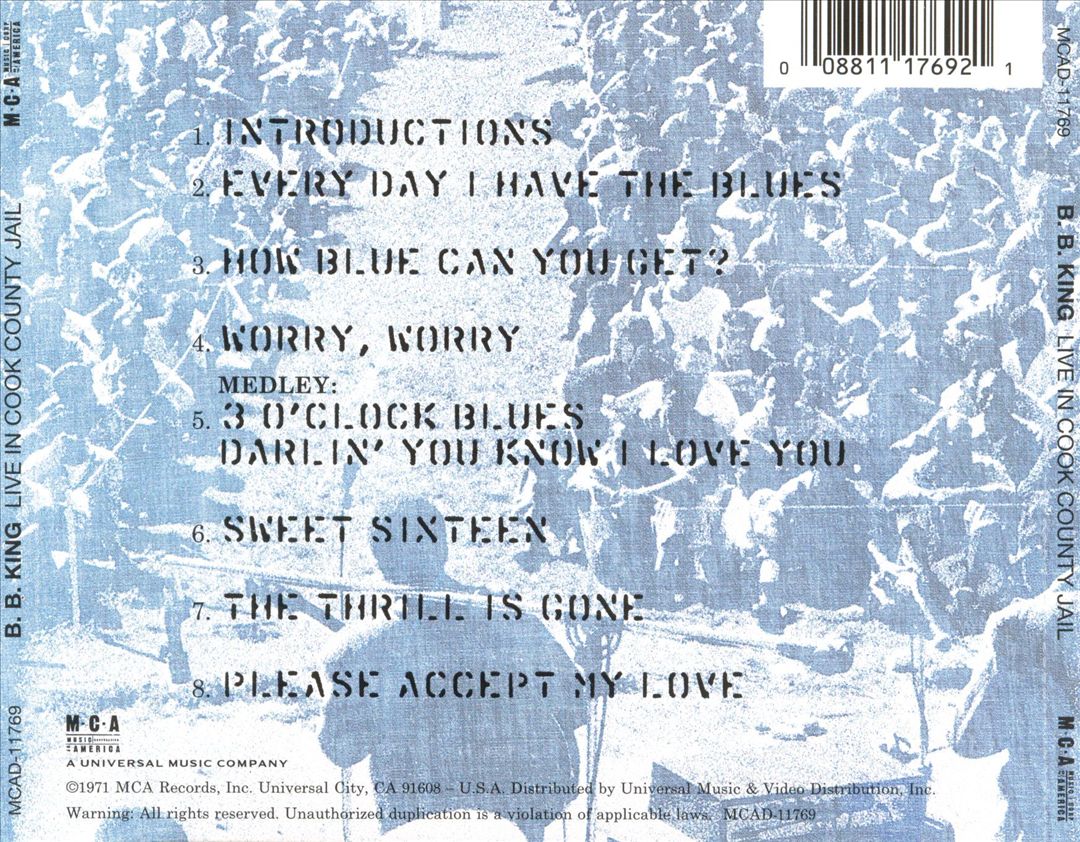 Live in Cook County Jail cover art