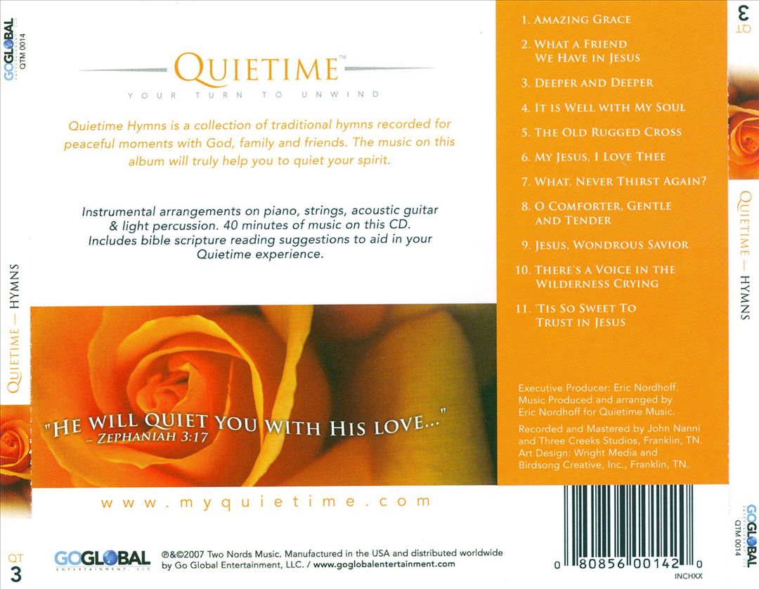 Quietime: Hymns cover art