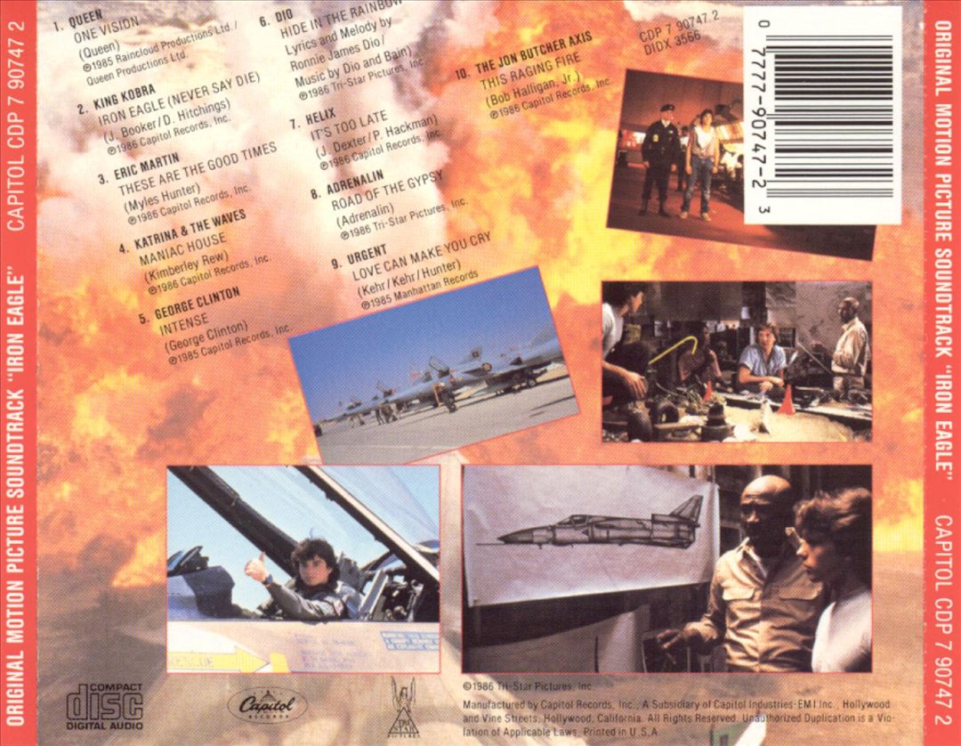 Iron Eagle [Original Soundtrack] cover art