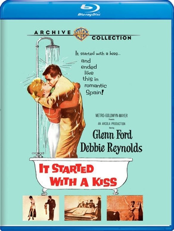 It Started with a Kiss [Blu-ray] cover art
