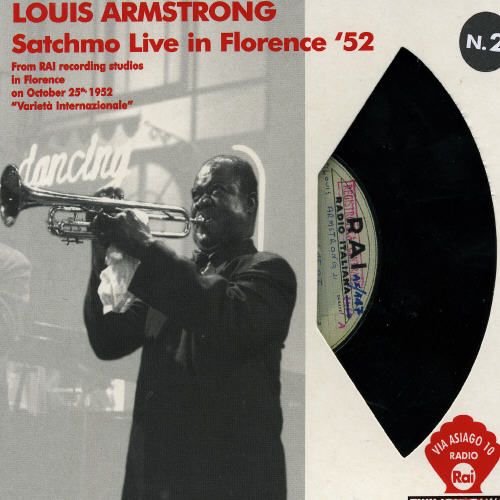 Satchmo: Live in Florence 1952 cover art
