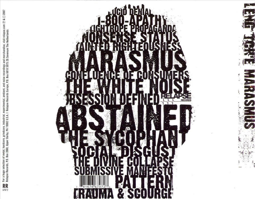 Marasmus cover art