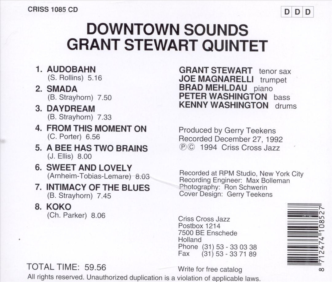 Downtown Sounds cover art