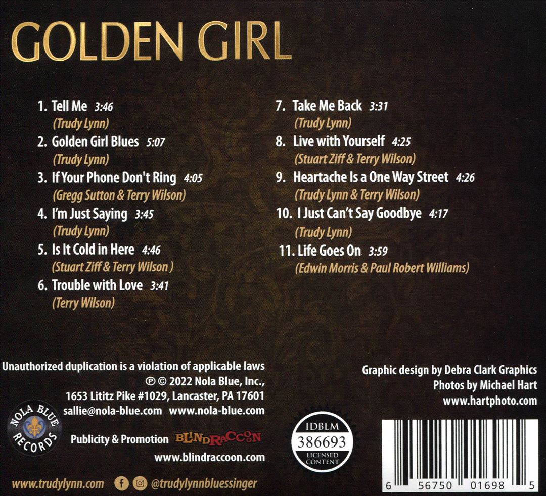Golden Girl cover art