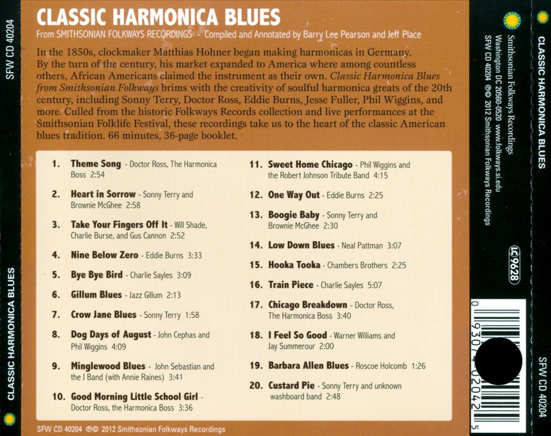 Classic Harmonica Blues cover art