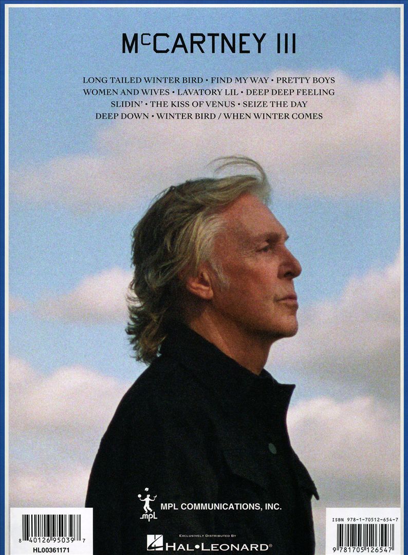 McCartney III [Hal Leonard Songbook] cover art
