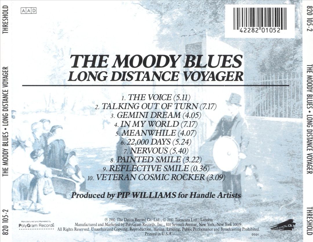 Long Distance Voyager cover art