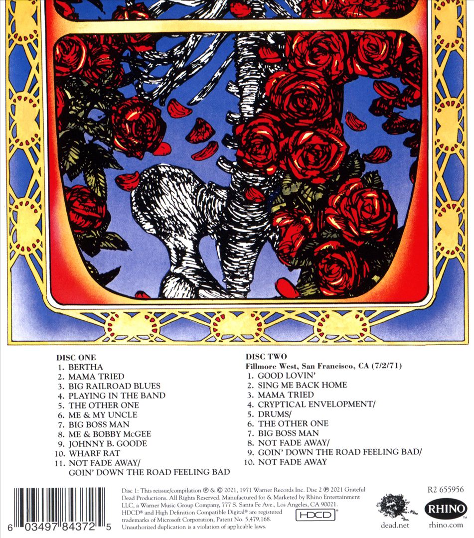 Grateful Dead (Skull & Roses) [Expanded Edition] cover art