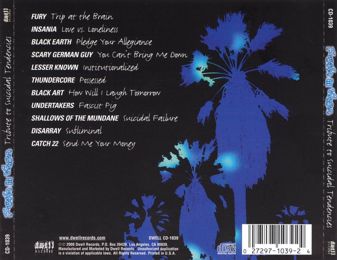 Suicide in Venice: Tribute to Suicidal Tendencies cover art
