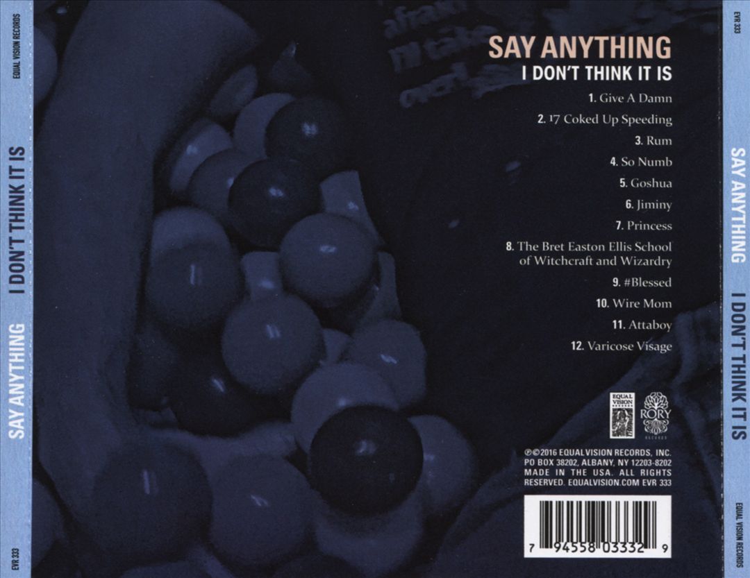 I Don't Think It Is cover art