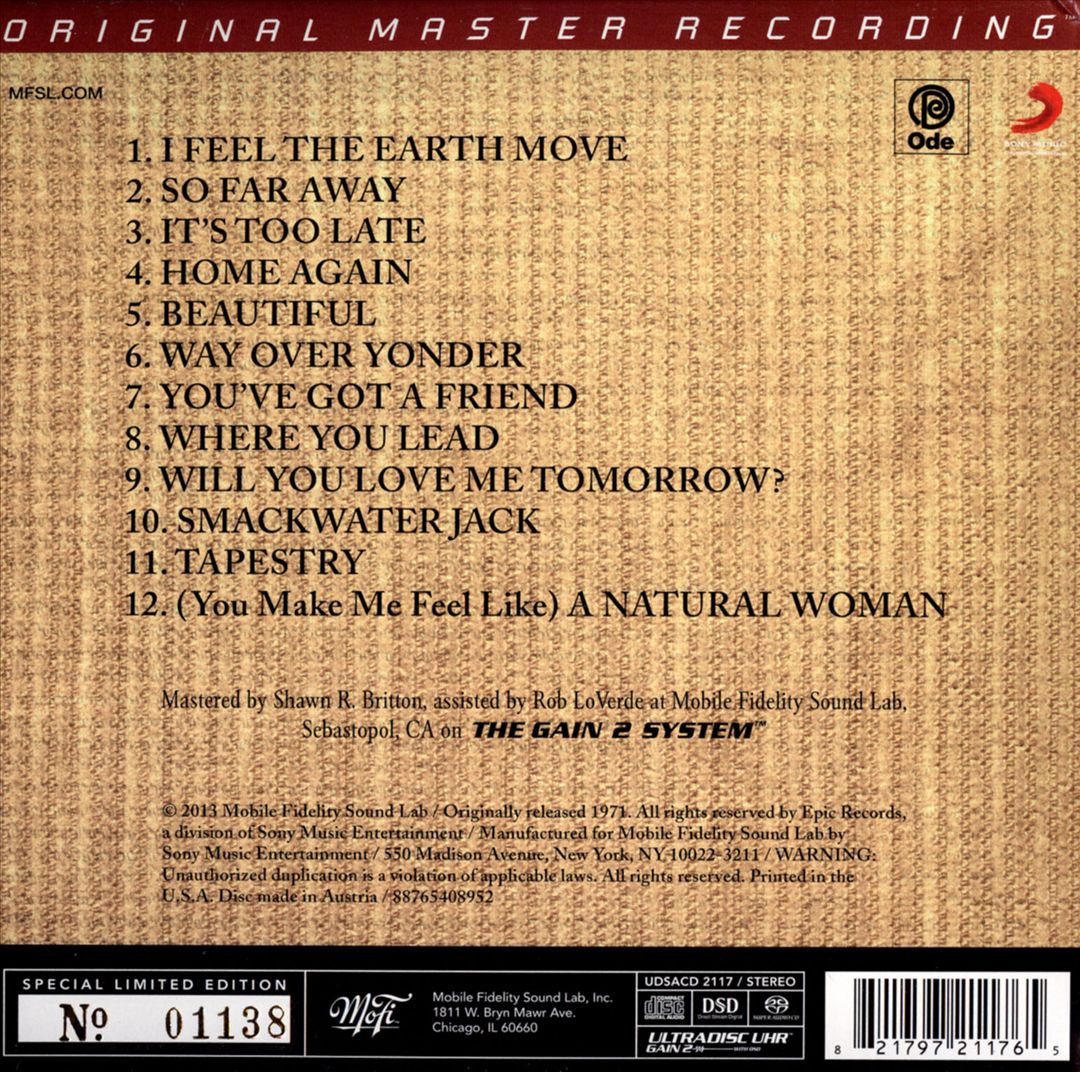 Tapestry cover art