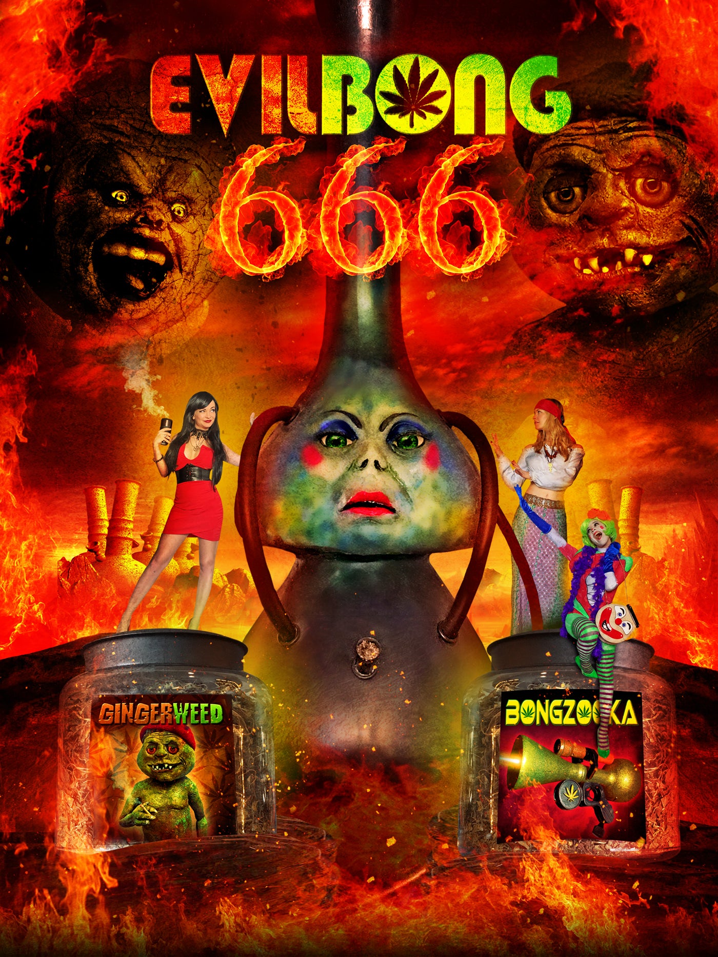 Evil Bong 666 [Blu-ray] cover art
