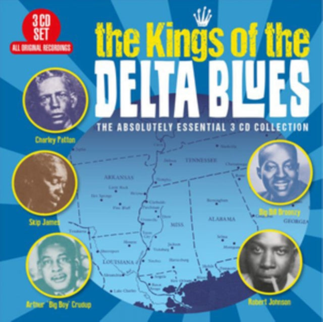 VARIOUS-KINGS OF THE DELTA BLUES THE cover art