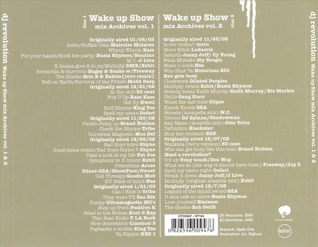 Wake Up Show Mix Archives, Vols. 1-2 cover art