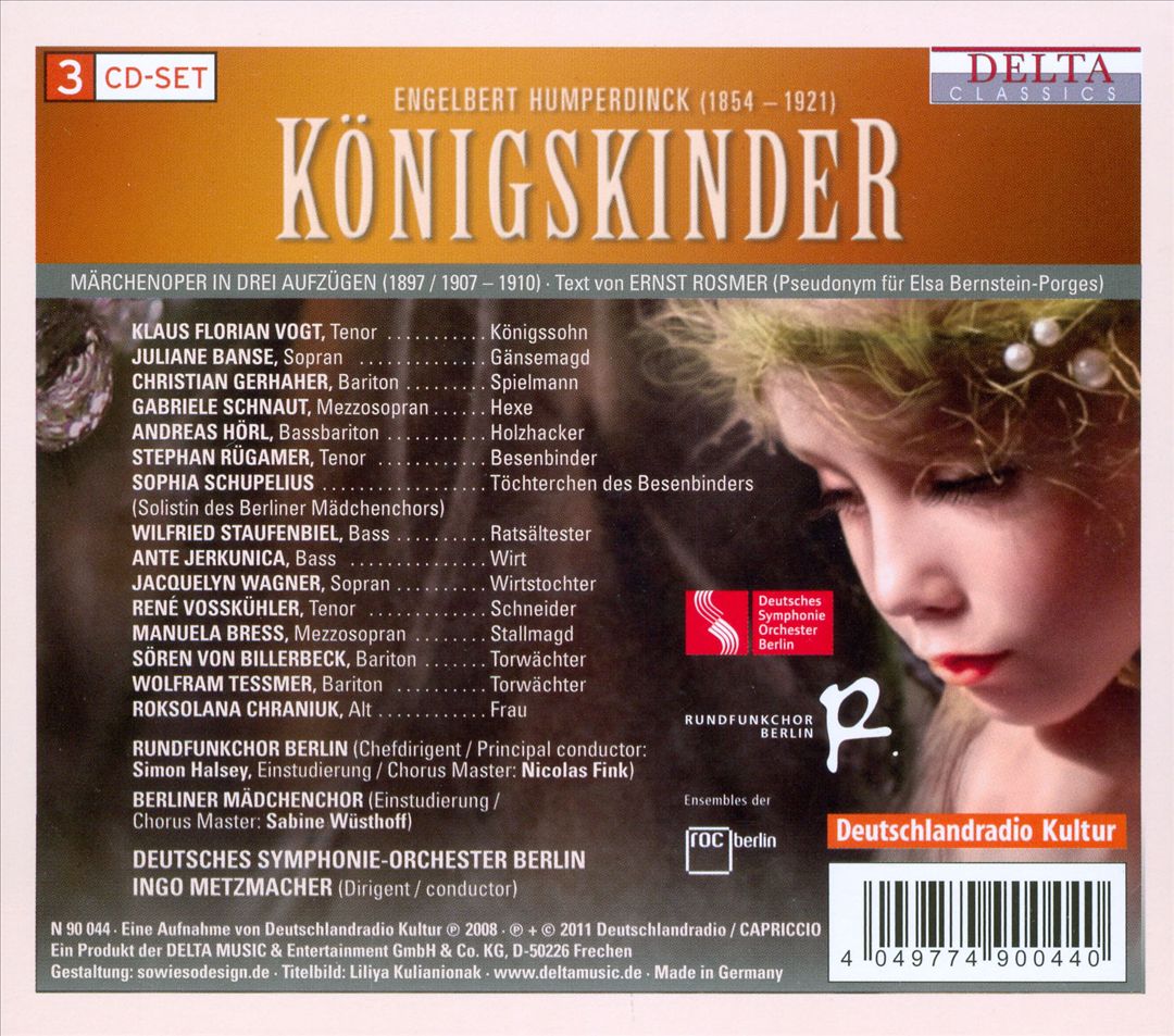 Engelbert Humperdinck: Königskinder cover art